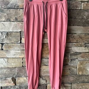 Zyia Peak Zipper Joggers Mulberry medium